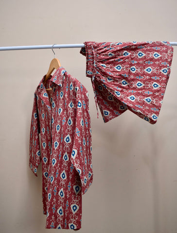 Rum Punch Paisley Printed Co-ord Set