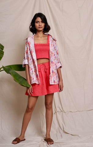 Buttery Nipple Peach Shorts