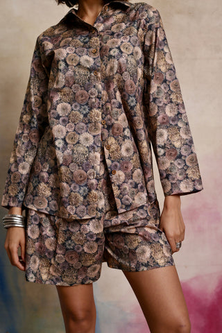 Rose Petal Punch Floral Print Co-ord Set